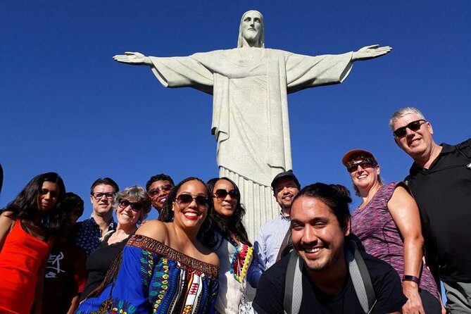 The Best Half Day in Rio with Christ Redeemer and Sugar Loaf Hill - Tijuca Forest to Corcovado: Paineiras ride up, then the Christ viewpoint