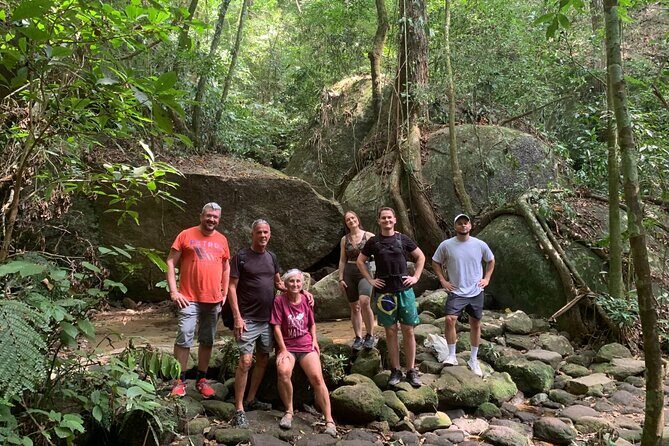 Tijuca Rainforest Waterfalls, Wildlife, Caves and Rio Scenic View - Cascatinha Taunay: the 40-meter waterfall stop that anchors the day