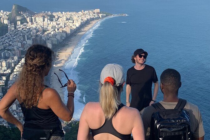 Two Brothers Hill Hike - Getting to Vidigal: Sheraton Start + a Local Mototaxi Moment